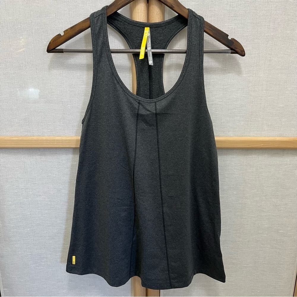 Lole Womens Moisture Wick/UPF50+ Gray Active Tank Top Size S